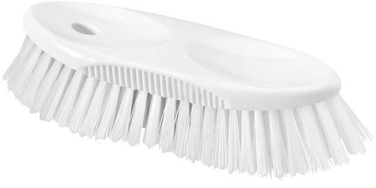 HACCP-Kannenbuerste weiß PES D0,50mm 19cm 8-Form