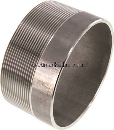 Anschweißnippel R 4"-60mm-114,3mm, 1.4571