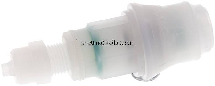 Schott-Kupplungsdose (NW5) 6x4mm Schlauch, PVDF