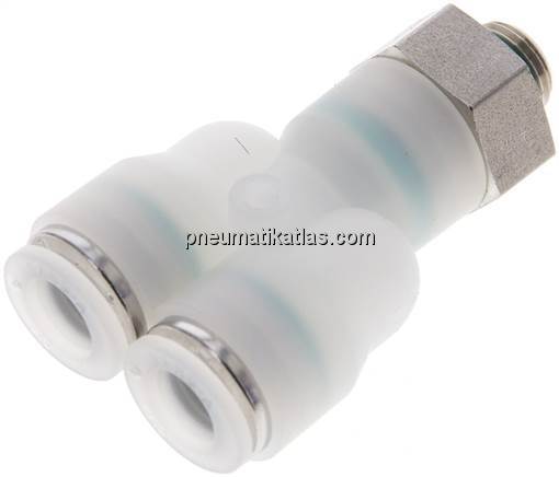Y-Steckanschluss G 1/8"-8mm, IQS-PVDF