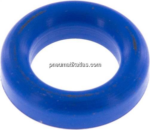 Dichtung (Milchgewinde) DN 10, NBR (blau), 12x20x4,5mm