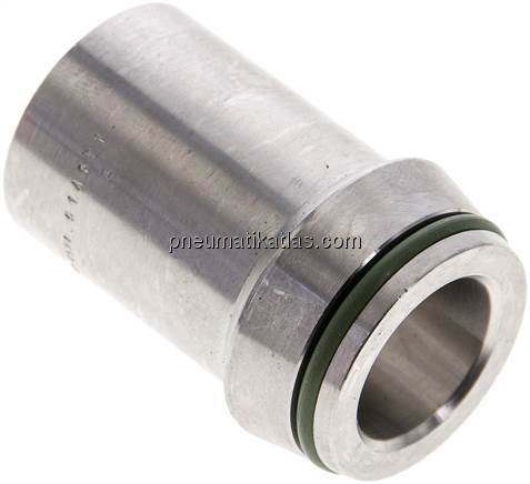 Anschweißnippel 30 x 4mm, 1.4571