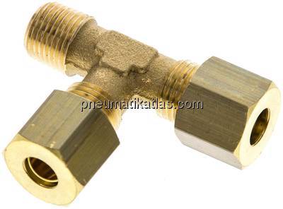 LE-Klemmringverschraubung R 1/8"-6 (M10x1)mm, Messing