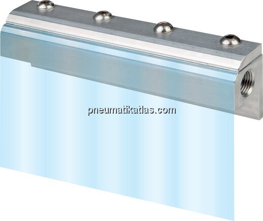 Exemplarische Darstellung: Luftvorhang