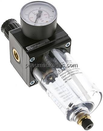 Kombi-Wartungseinheit, G 1/4", 0,5 - 16 bar, Kombi 1