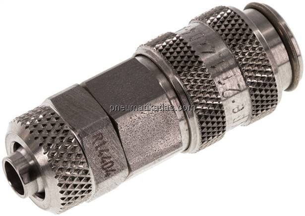 Kupplungsdose (NW5) 8x6mm Schlauch, 1.4404