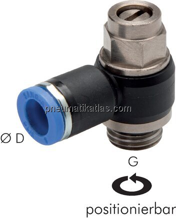 Exemplarische Darstellung: Drosselrückschlagventil