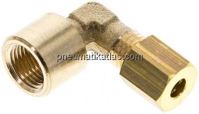 Winkel-Aufschraub-Klemmringverschr. G 1/8"-4 (M8x1)mm, Messing