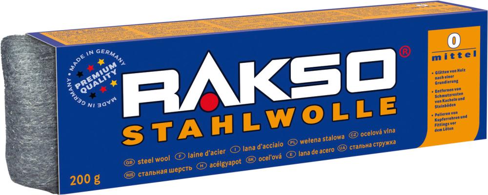 Stahlwolle Gr. 5 grob, 200 g Rakso