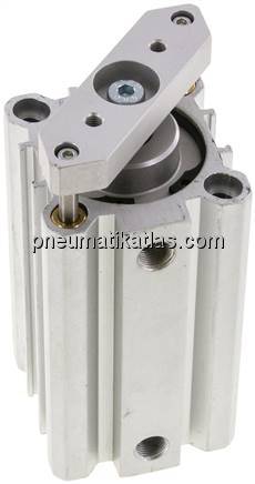 Kurzhubzylinder, verdrehgesichert, 40,Hub 60mm