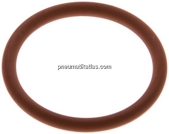 Pressfitting, Ersatzdichtung, 28 mm, FKM (rot)