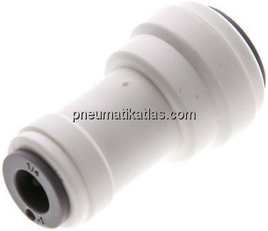 Gerader Steckanschluss 3/8" (9,52 mm)-1/4" (6,35 mm), IQS-LE (EPDM-Dichtung)