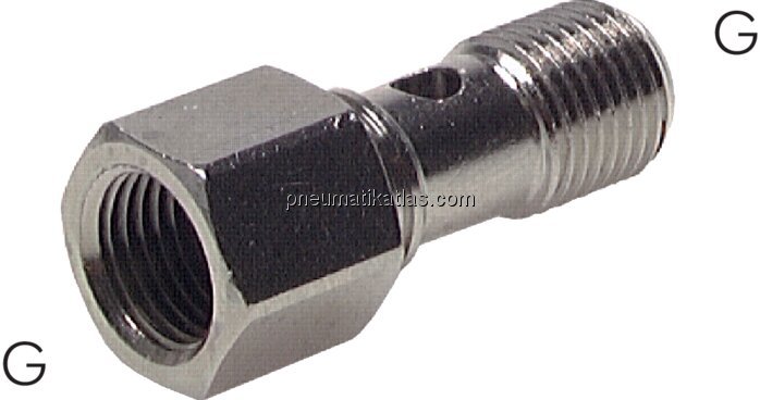 Exemplarische Darstellung: Hohlschraube 1-fach mit