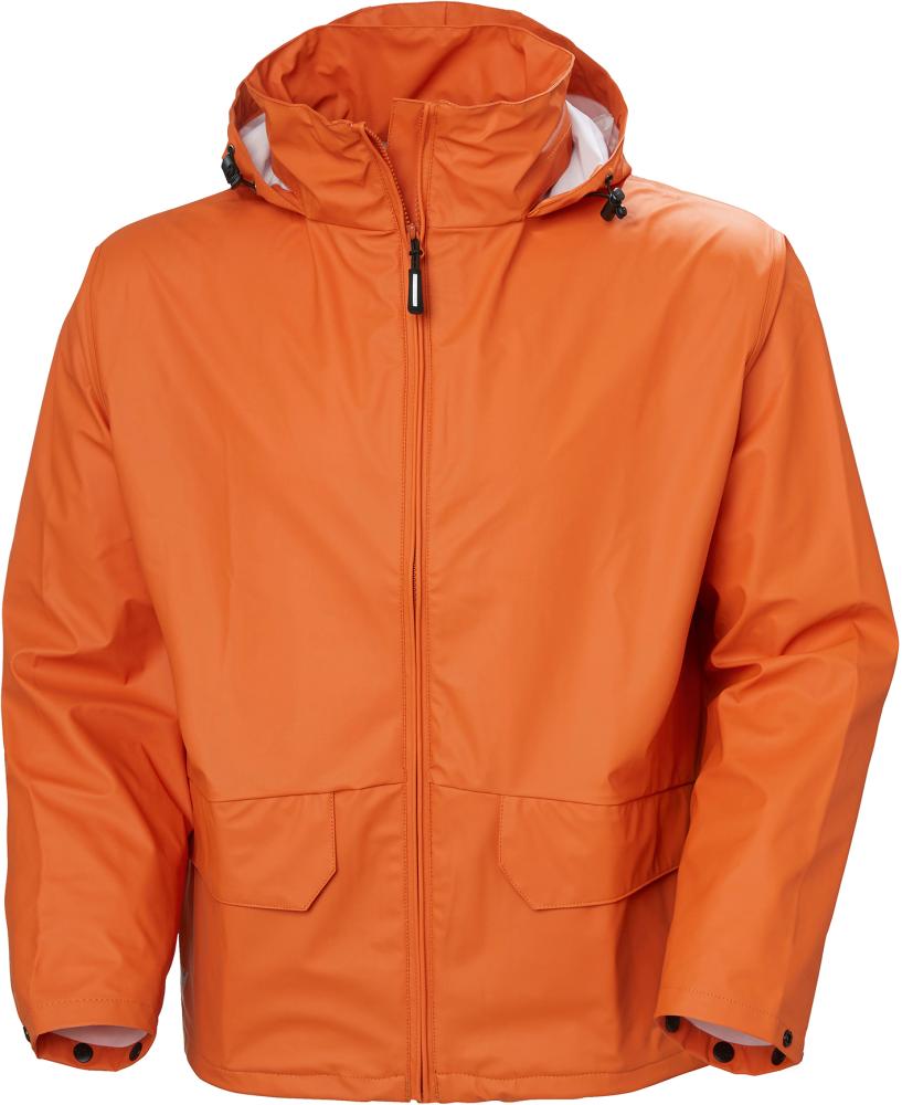RegenjackeVoss,PU-Stretchorange, Gr.4XL