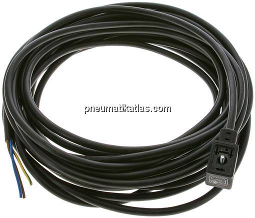 LED-Stecker mit 10 mtr Kabel, Größe 1 (Industrienorm B)