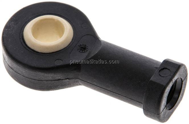 Gelenkkopf, M 8, Kunststoff