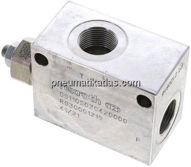 Druckbegrenzungsventil 2x G 3/4", 10 - 210 bar, max. 150 l/min