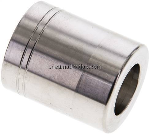 ES-Pressanschluss Hülse 2 SN (nicht geschält), 30 x 37 (Da x L)