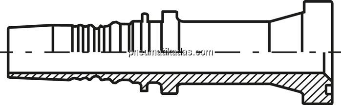 Exemplarische Darstellung: Pressarmatur für Hydrau