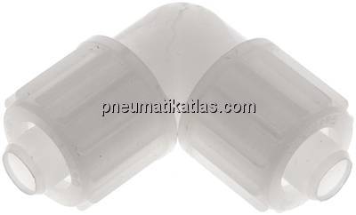 Winkel-Verschraubung 16x10mm, PVDF