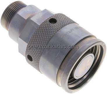 Hydraulik-Rohrleitungskupplung, Stecker Baugr.6, 25 S (M36x2)