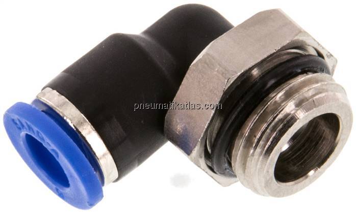 Winkel-Steckanschluss G 1/4"-6mm, IQS-Standard