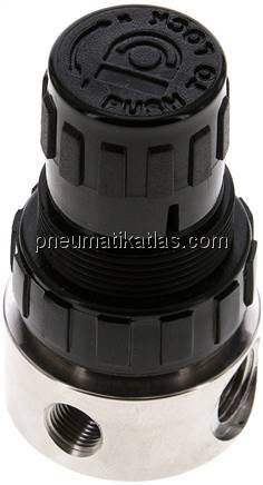 Druckregler, 1.4436/POM, G 1/4", 0,1 - 1,5bar (nicht rücksteuerbar)
