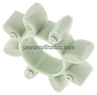 ROTEX-Zahnkranz, Gr. 24, Shore 64 D (grün)