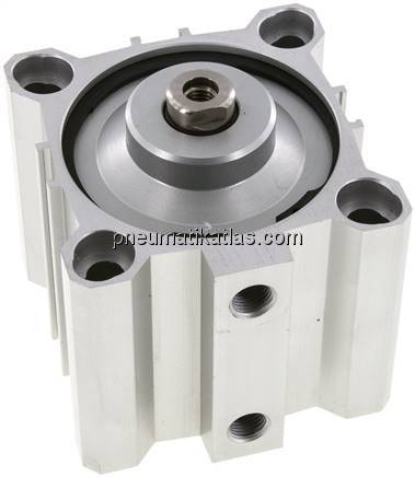 Kurzhubzylinder, doppeltwirkend, Kolben 80mm, Hub 40mm