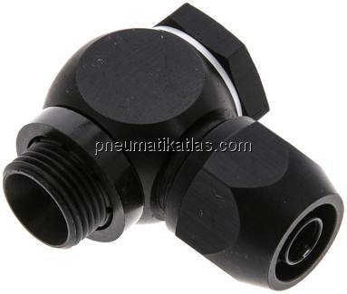 Winkel-Verschraubung G 3/8"-12x9mm, für Silberschlauch