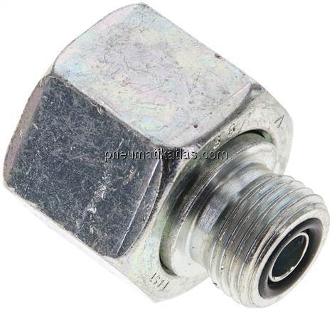 ORFS-Verschraubung UNS 1"-14(IG)-UN 11/16"-16(AG)