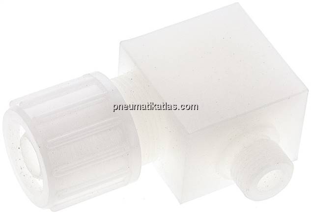 Winkel-Verschraubung G 3/8"-20x13mm, PVDF