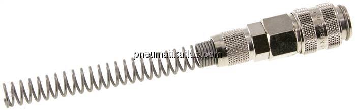 Kupplungsdose (NW5) 6x4mm Schlauch m. Knickschutz