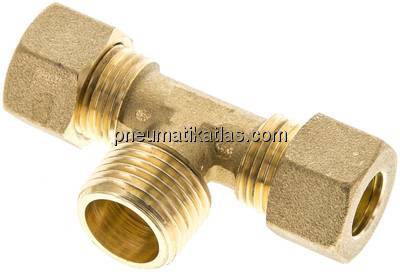 T-Klemmringverschraubung R 1/2"-12 (M18x1,5)mm, Messing