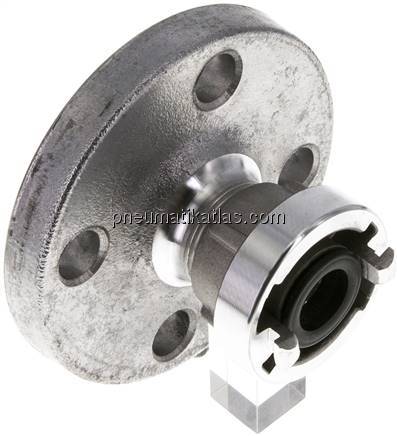 Storz-Kupplung 25-D, DN25-PN16 (DIN), Aluminium (geschmiedet)