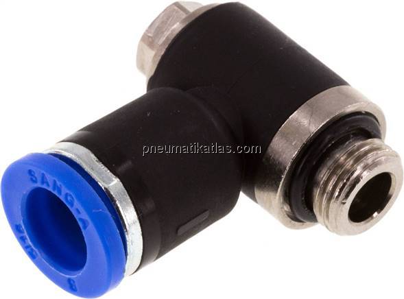 Winkel-Steckanschluss G 1/8"-8mm, IQS-Standard