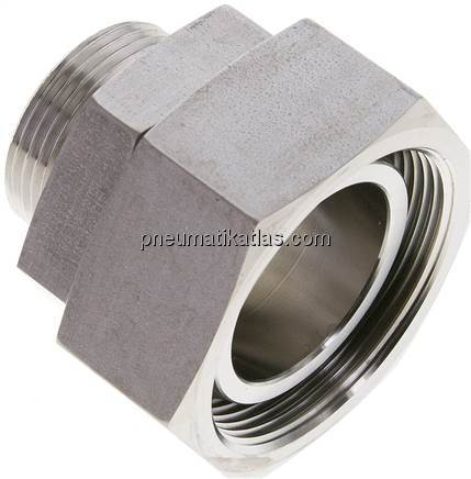 Reduziereinsatz 42 L-28 L (M36x2), ohne Mutter & Schneidring, 1.4571