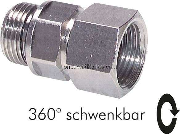 Exemplarische Darstellung: Gerade Drehdurchführung