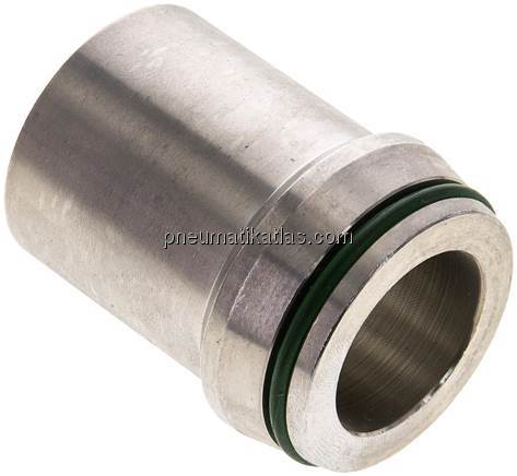 Anschweißnippel 38 x 6mm, 1.4571