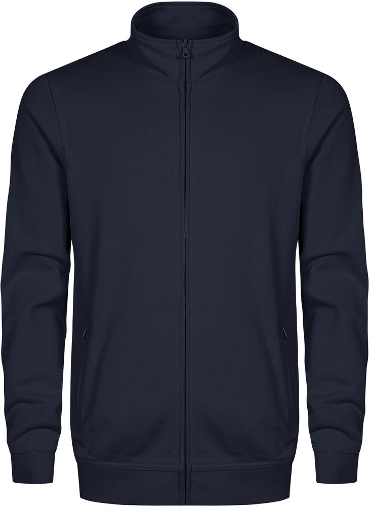 Sweatshirtjacke, navy, Gr.3XL
