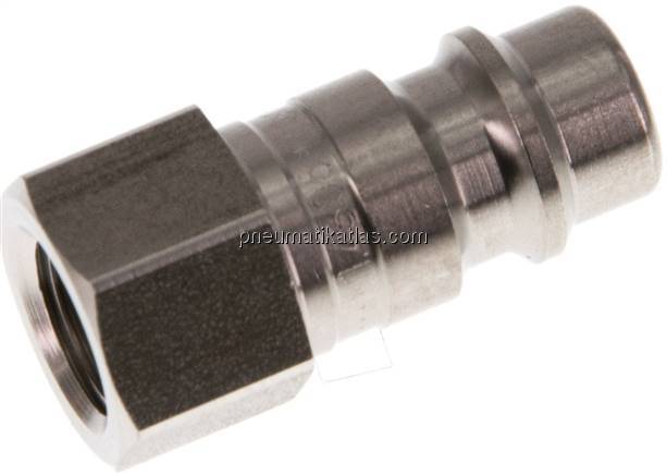 Kupplungsstecker (NW7,2) G 1/8"(IG), Edelstahl