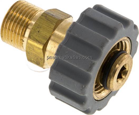 Waschgeräte-Adapter M 21x1,5 (Ü-Mutter) - R 3/8" (AG)