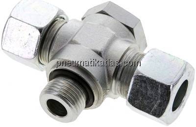 T-Schwenkverschraubung G 1/2"-16 S (M24x1,5), Stahl verzinkt