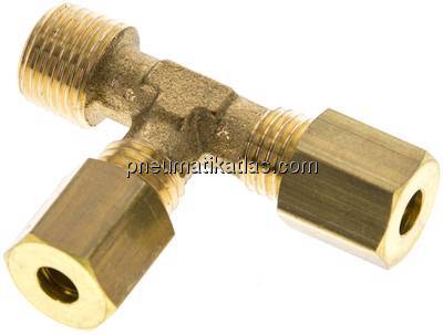 LE-Klemmringverschraubung R 1/8"-4 (M8x1)mm, Messing