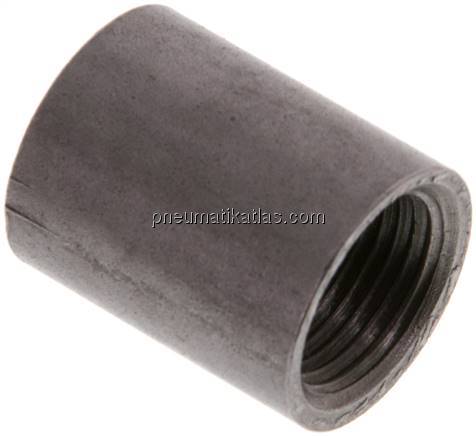Anschweißmuffe Rp 3/8"-26mm, ST 37-2 (DIN2986-voll)