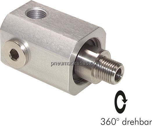 Exemplarische Darstellung: Drehverteiler, 4-fach