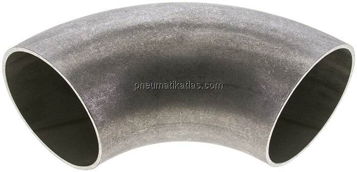 Rohrbogen Typ3, 88,9x3,2mm, 1.4541, geschweißt, EN 10253 Typ A (DIN 2605)