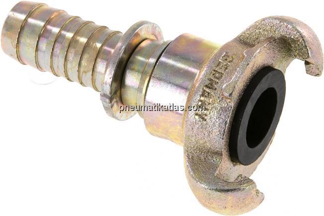 Kompressorkupplung 19 (3/4") mm Schlauch, drehbar, S-Bund