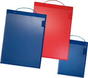 Auftragsschutztasche ohne Schluesselfach VE 10 Stk., A 4 blau