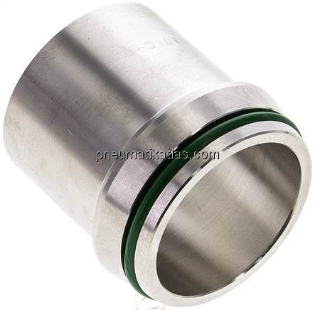 Anschweißnippel 42 x 3mm, 1.4571